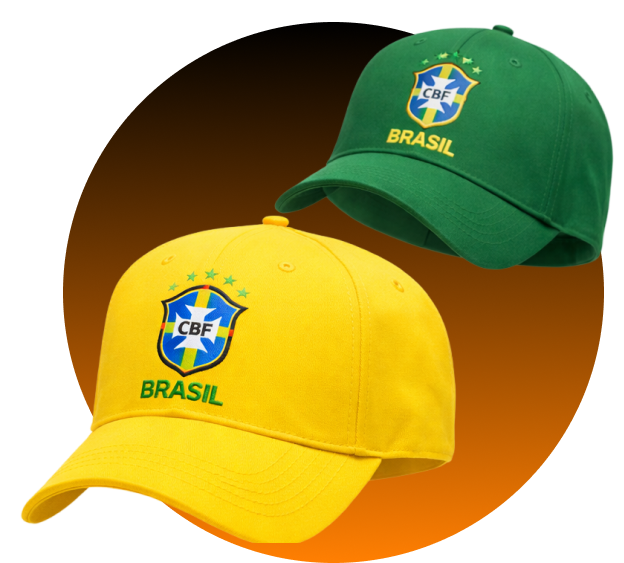 Bonés do Brasil Especial Copa